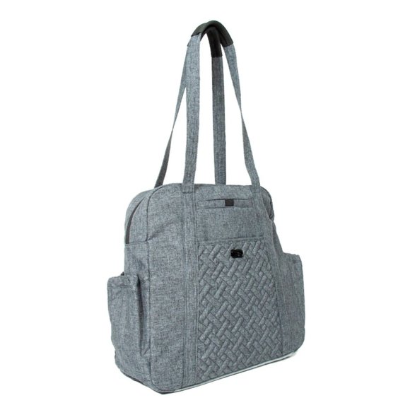 lug Handbags - NEW Lug Sprinter Travel Tote with RFID Protection in Heather Grey NWOT